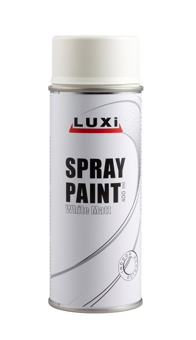 Sprayfärg Vit Matt 400 ml Luxi